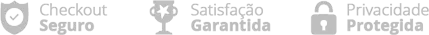selos de garantia de satisfação e compra segura
